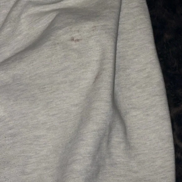 Urban Outfitters Light Gray Graphic Jogger Sweatpants - Yellow & Blue Print - Picture 5 of 5